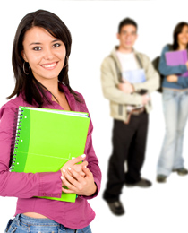 photo of a smiling woman with healthy teeth